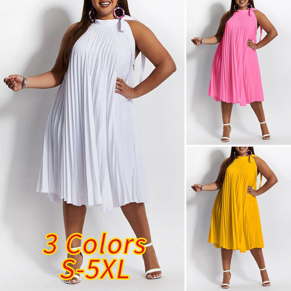 Summer Halter Short Daily Dresses