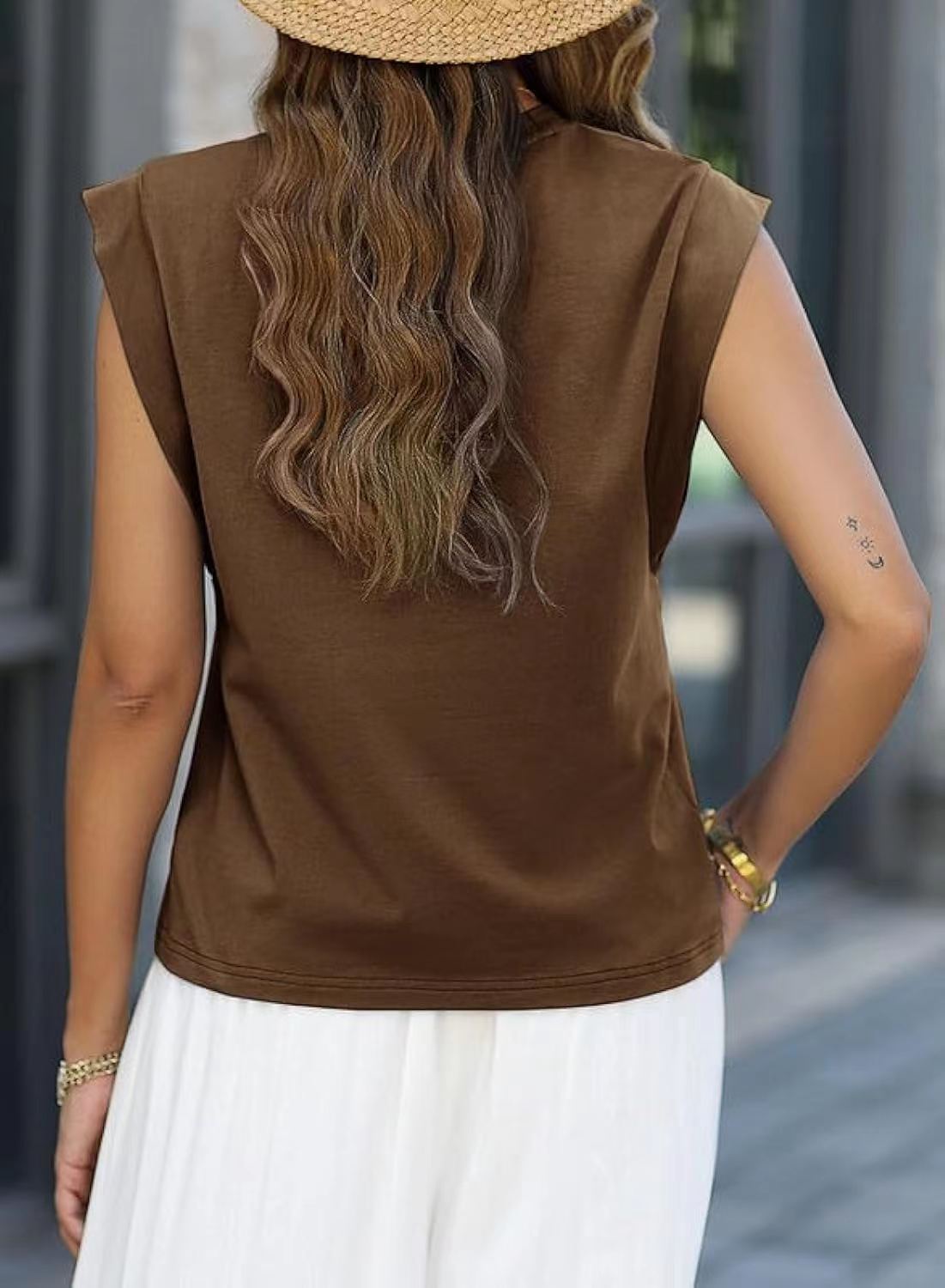 Casual Round Neck Short Sleeves Summer T Shirts