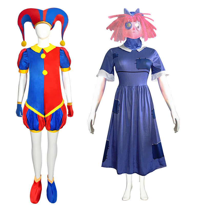 The Amazing Digital Circus Pomni Cosplay Costume