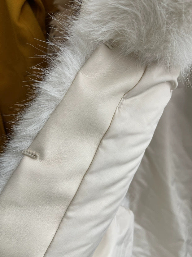 The Ava Cropped Faux Fur Vest