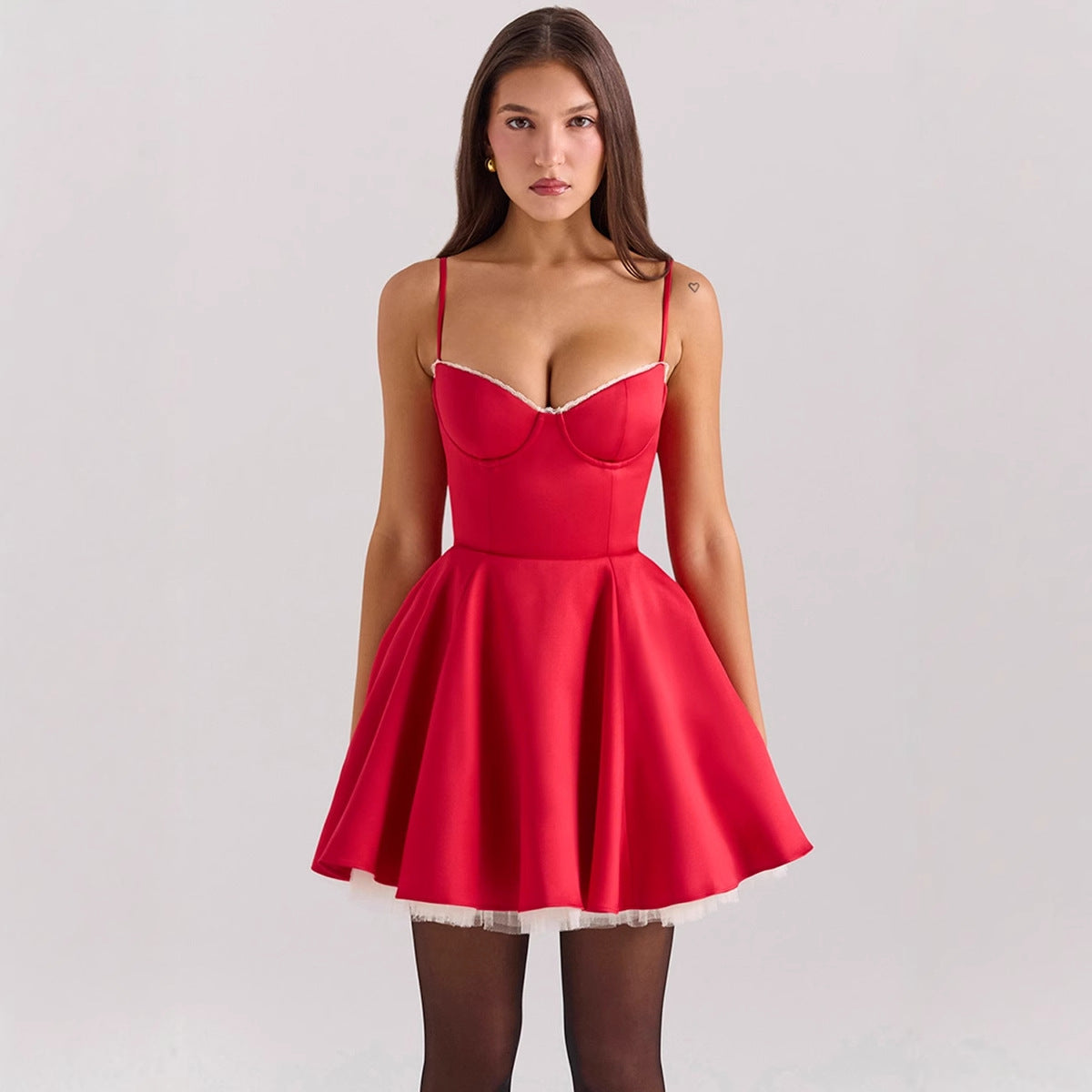 Elegant Off-Shoulder Backless Princess Ball Gown Dress