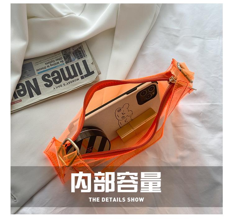 Fashion Summer Trasparent Jelly Handbags-STYLEGOING