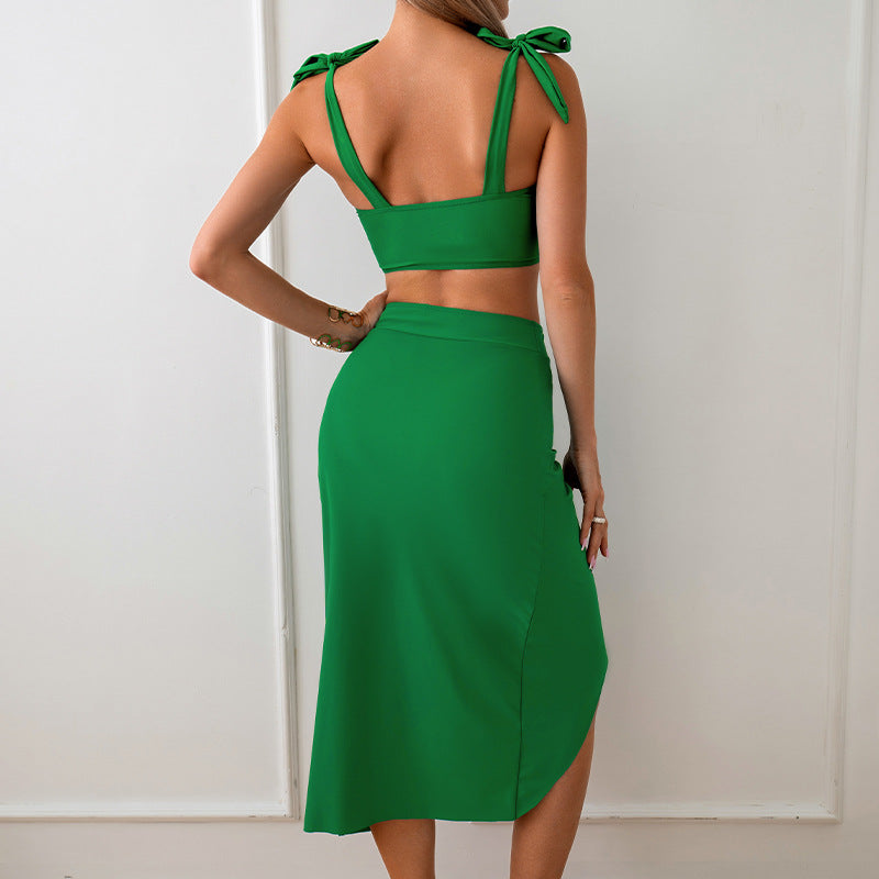 Sexy 3 Pieces Bikini Women Swimsuits Set