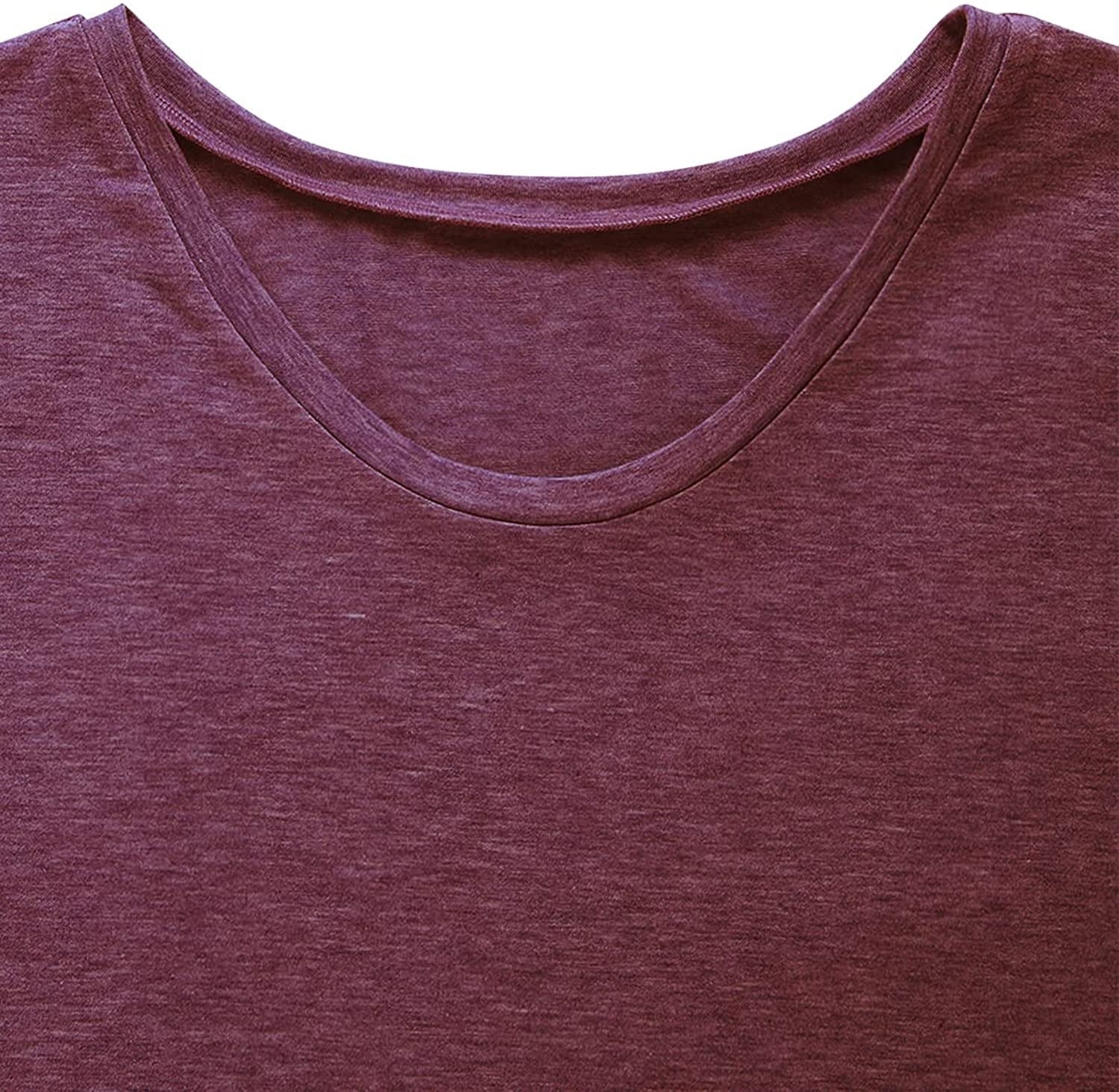 Women's Summer Sleeveless V-Neck Casual Loose Fit T-Shirt