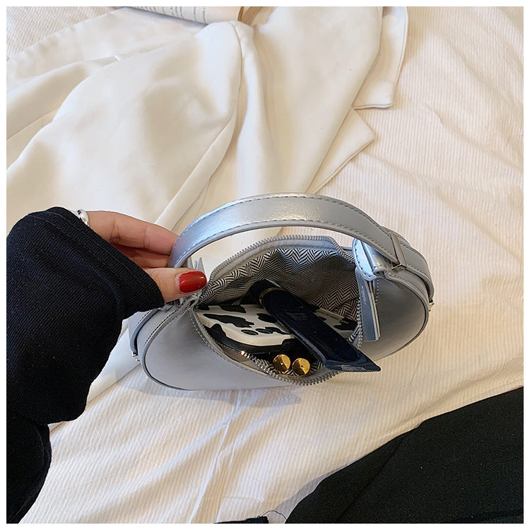 Fashion Moon Shaped Women Handbags