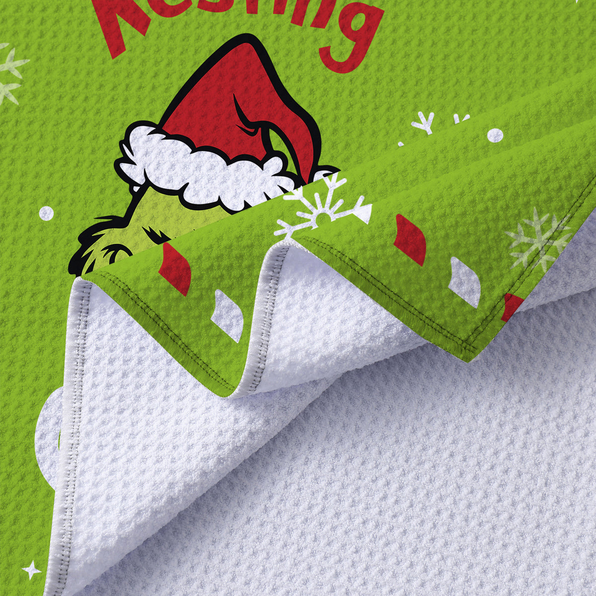 Grinch Christmas Kitchen Towel
