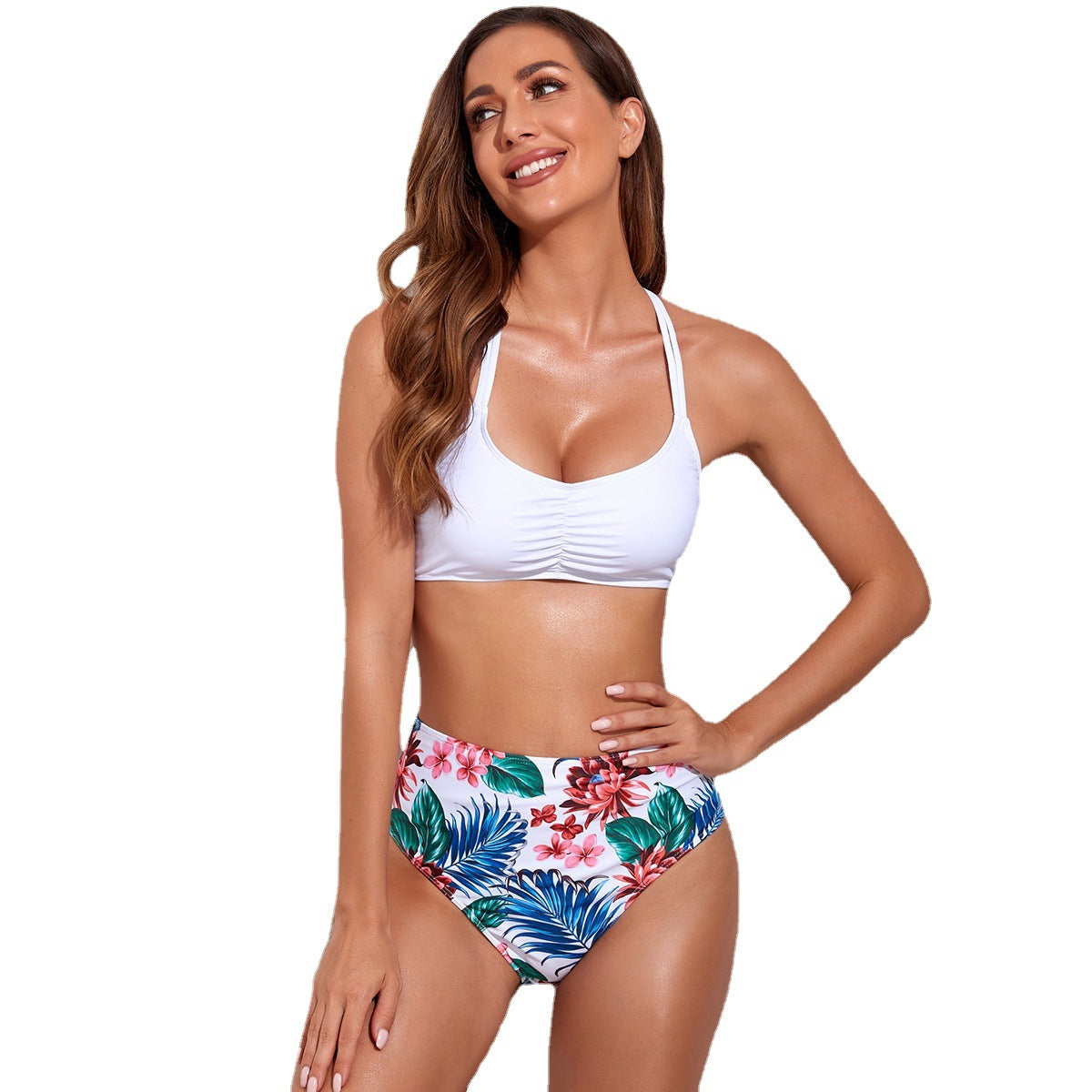 Sexy Halter Two Pieces Bikini for Women