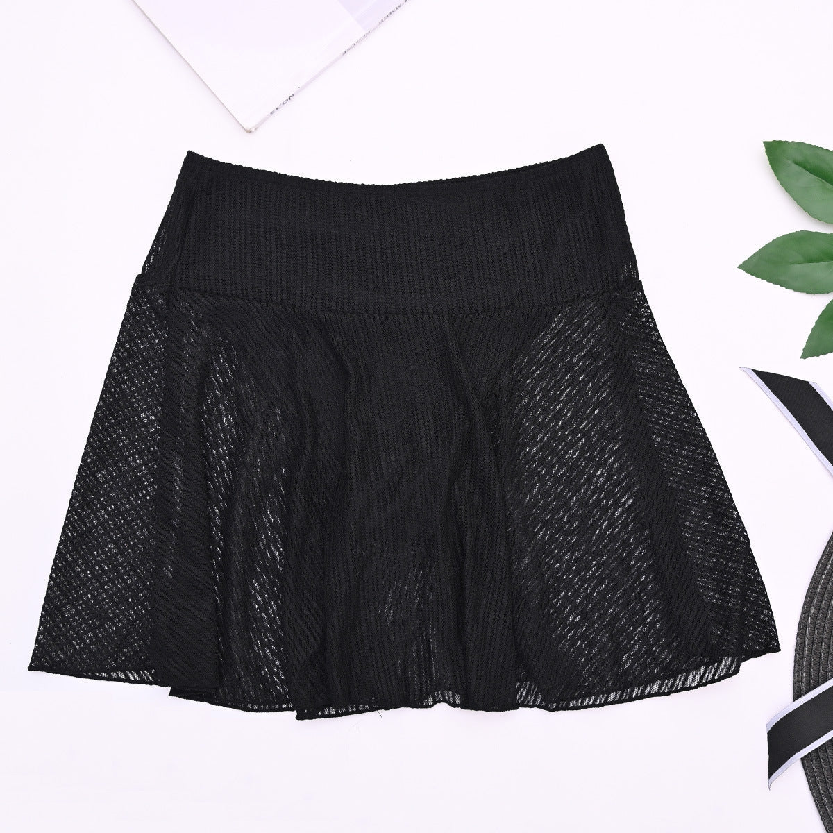 Sexy High Waist Lace Summer Beach Skirt Shorts