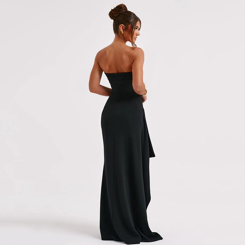 Sexy Strapless Backless Long Evening Dresses