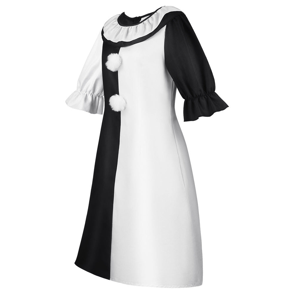 Terrifying "Terrifier" Clown Cosplay Costume – Halloween Horror Movie Character Outfit