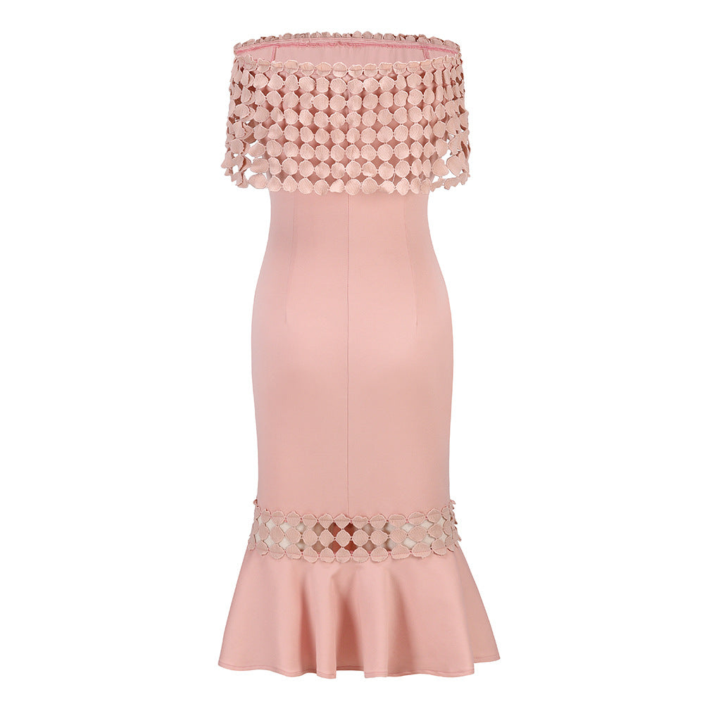 Sexy Off The Shoulder Bodycon Party Dresses-Dresses-Free Shipping at meselling99