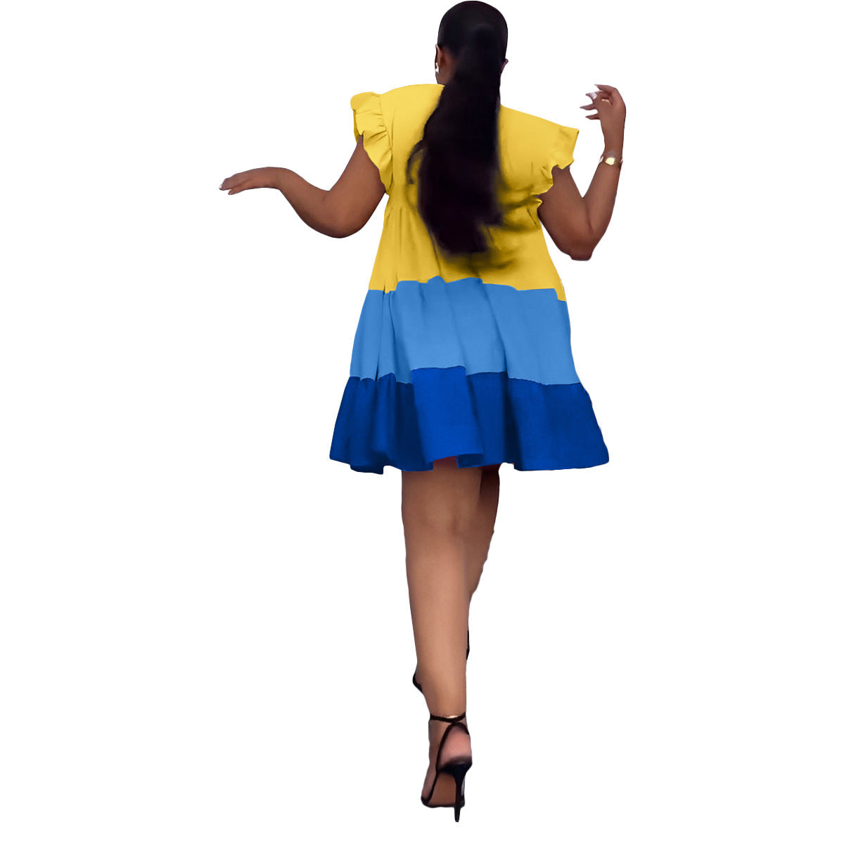 Casual Summer Ruffled Short Daily Dresses