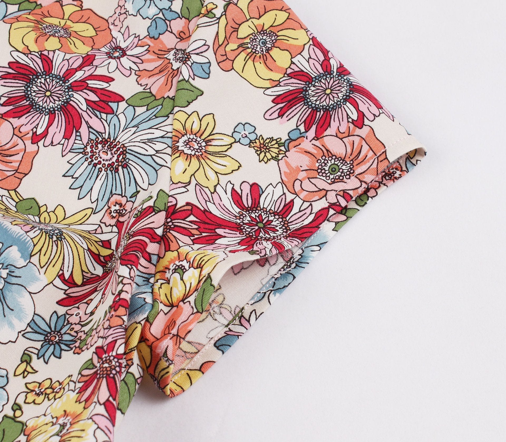 Women Summer Butterfly Print Backless Vintage Short Dresses-Vintage Dresses-Free Shipping at meselling99