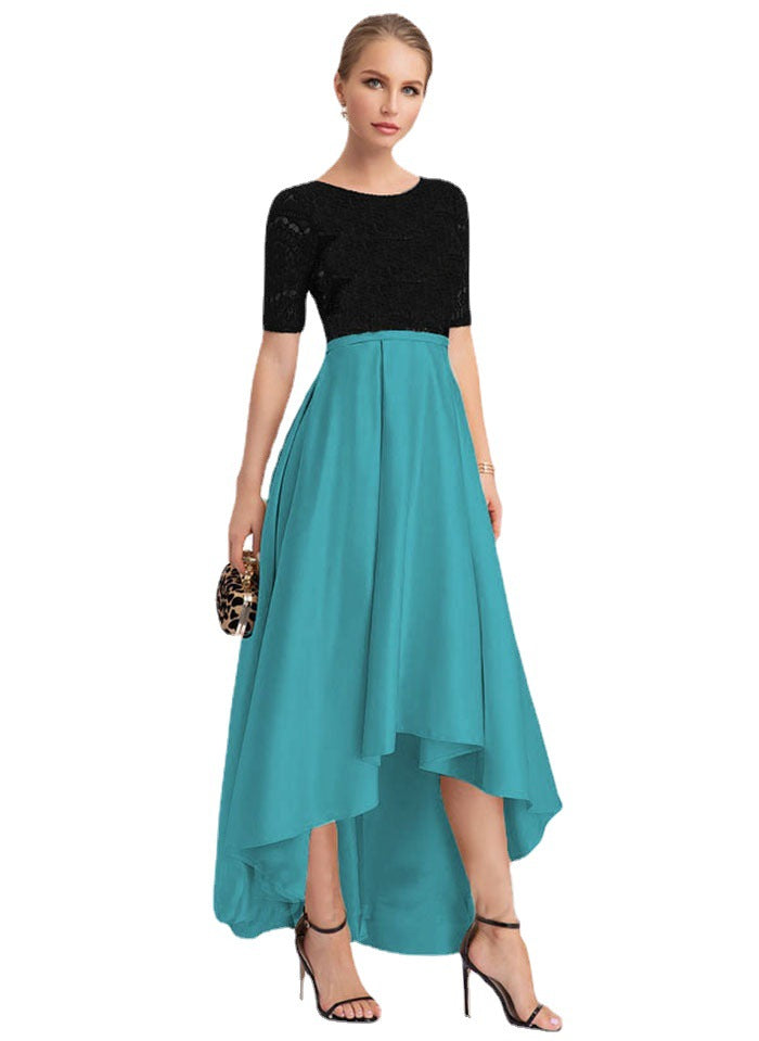 Elegant Asymmetrical Lace Party Dresses-Dresses-Free Shipping at meselling99