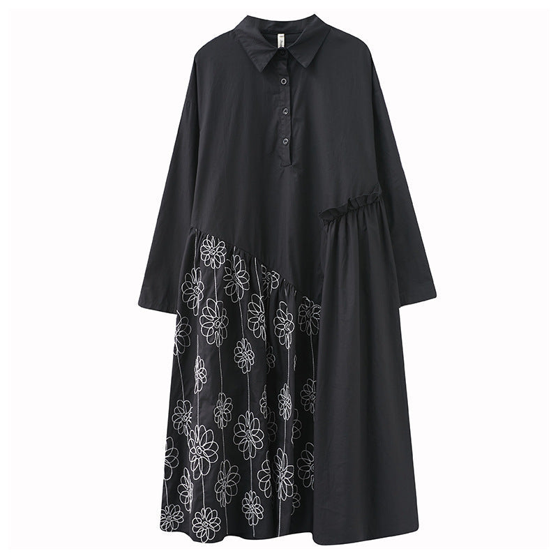 Women Plus Sizes Plus Sizes Polo Shirts Dresses-Dresses-Free Shipping at meselling99