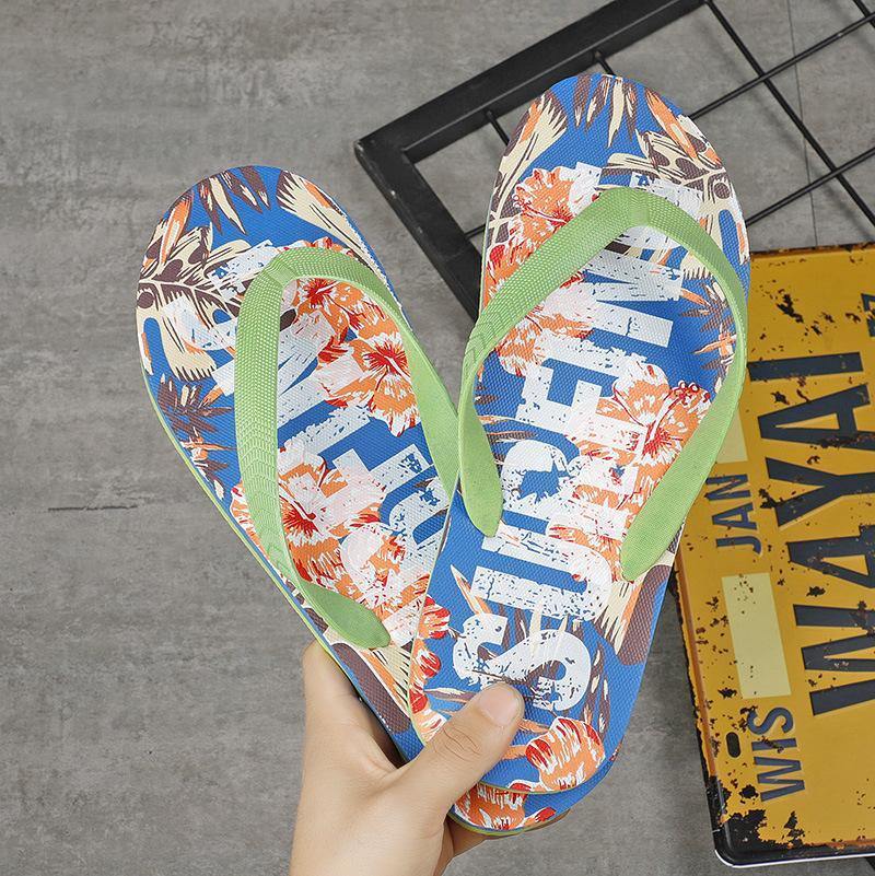 New Summer Men Beack Flip Flop Beach Slippers-STYLEGOING