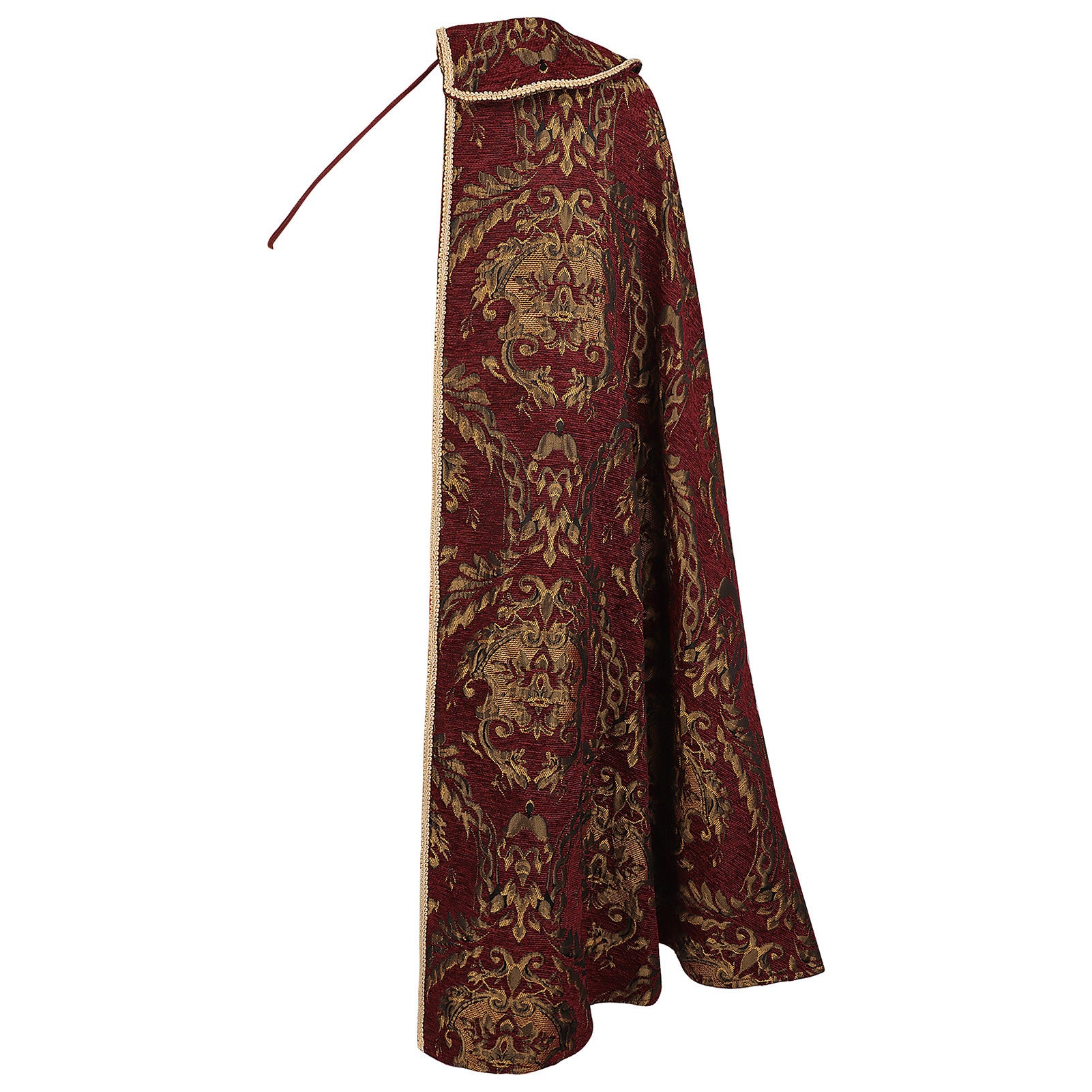 Medieval Renaissance Tudor King Costume Cloak – RenFaire Noble Cape