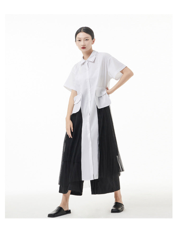 Designed Tulle Summer Long A Line Dresses-Dresses-Free Shipping at meselling99