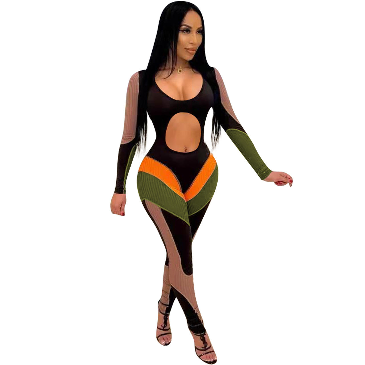 Sexy Midriff Baring Jumpsuits for Women