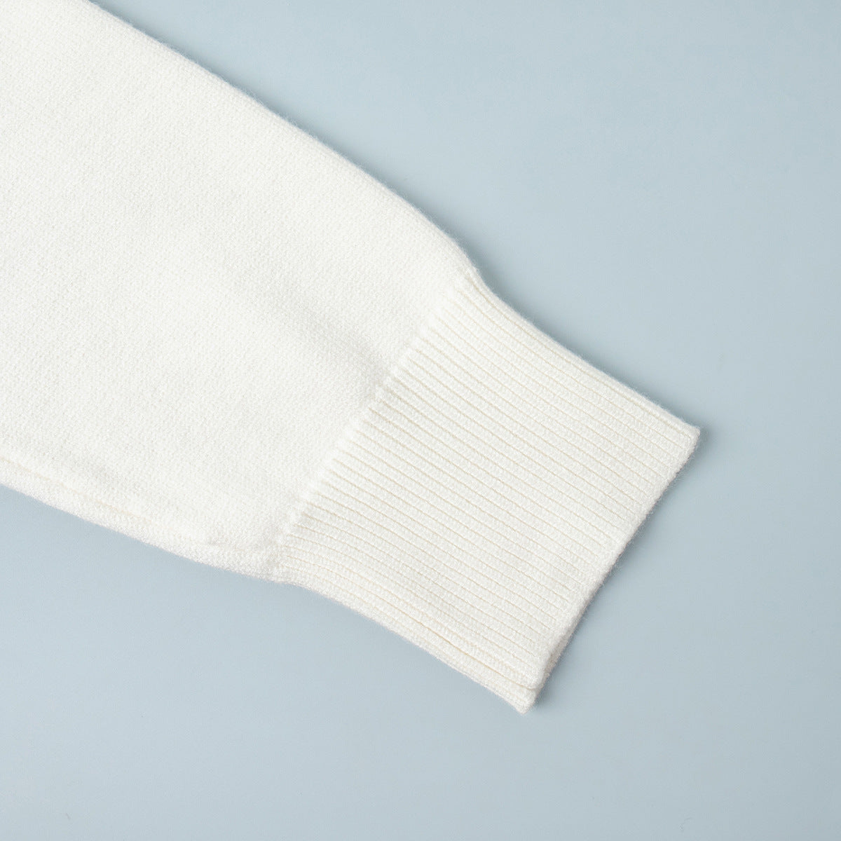 Classic Relaxed-Fit Dark Crewneck Sweater