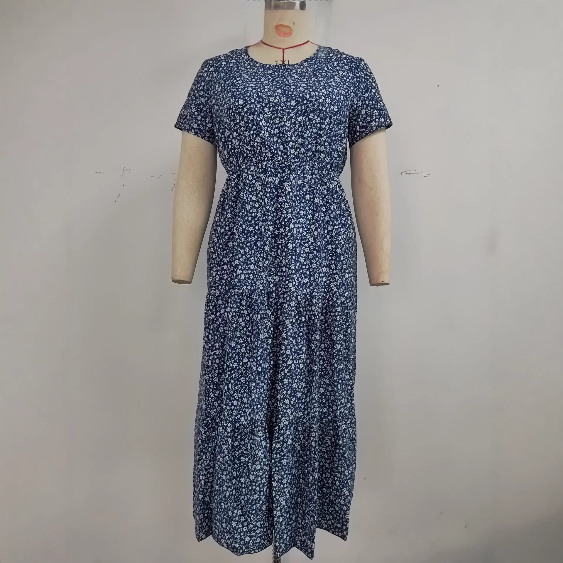 Plus Size Boho Beach Maxi Dress