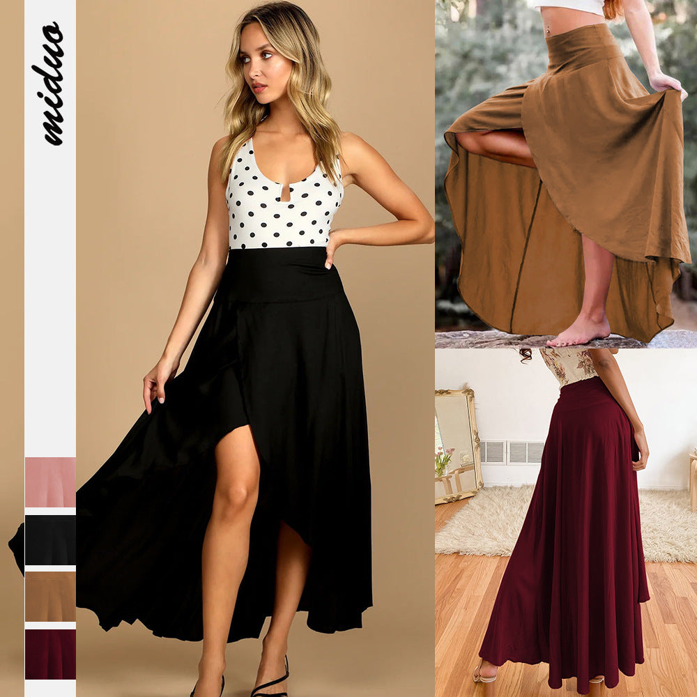 Fashion Ruffled Irregular Summer Skirts