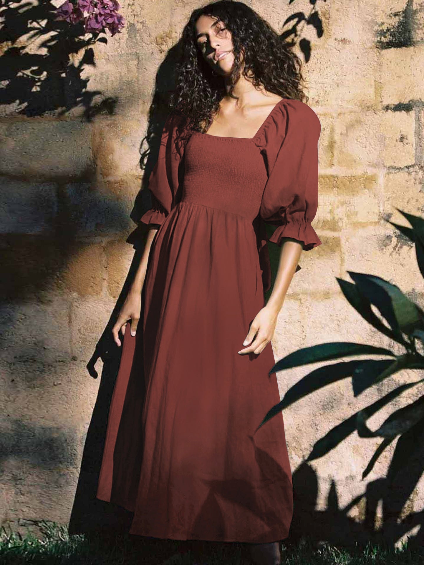 Elegant Long Sleeves Fall Dresses