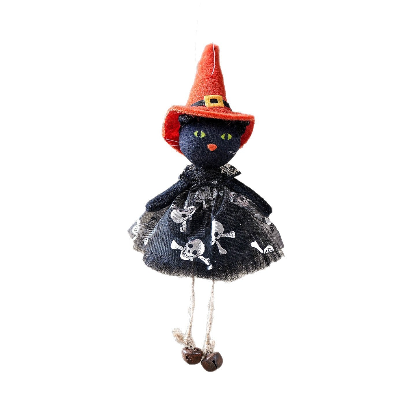Halloween Decorations - Pumpkin, Ghost, Witch Figurine Hanging Ornaments