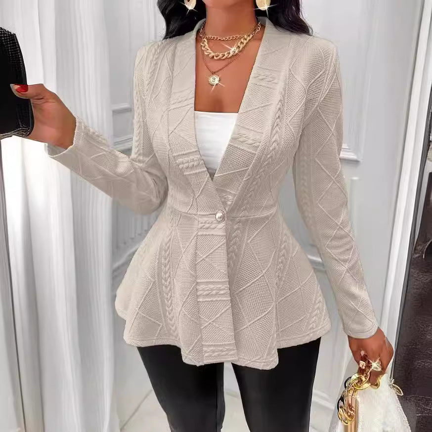 Fashion Knitted Jacket Coats