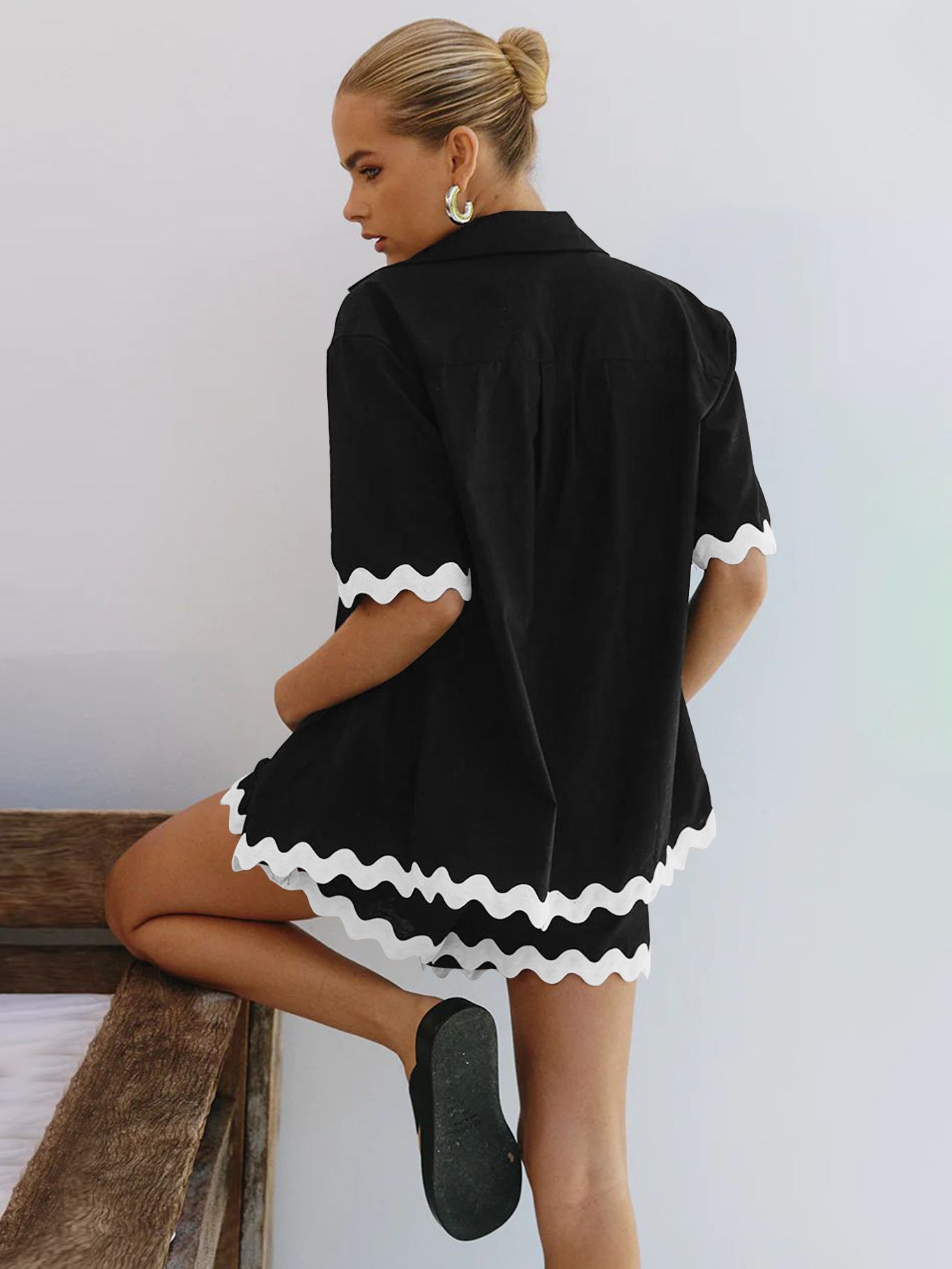 Casual Fashion Summer Two Pieces Short Suits