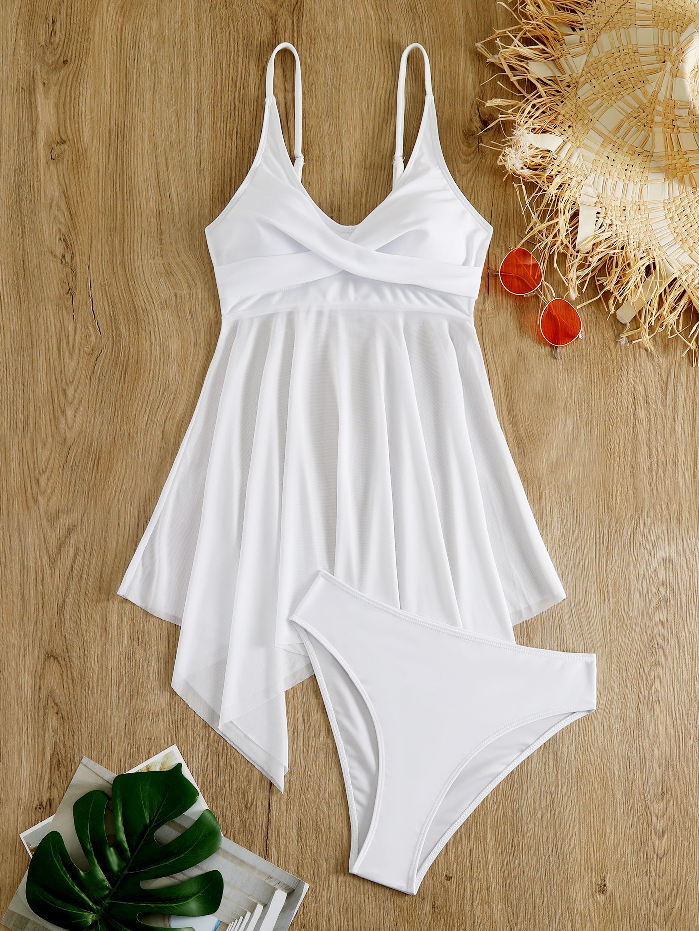 Fashion Plus Sizes Two Pieces Women Swimsuits