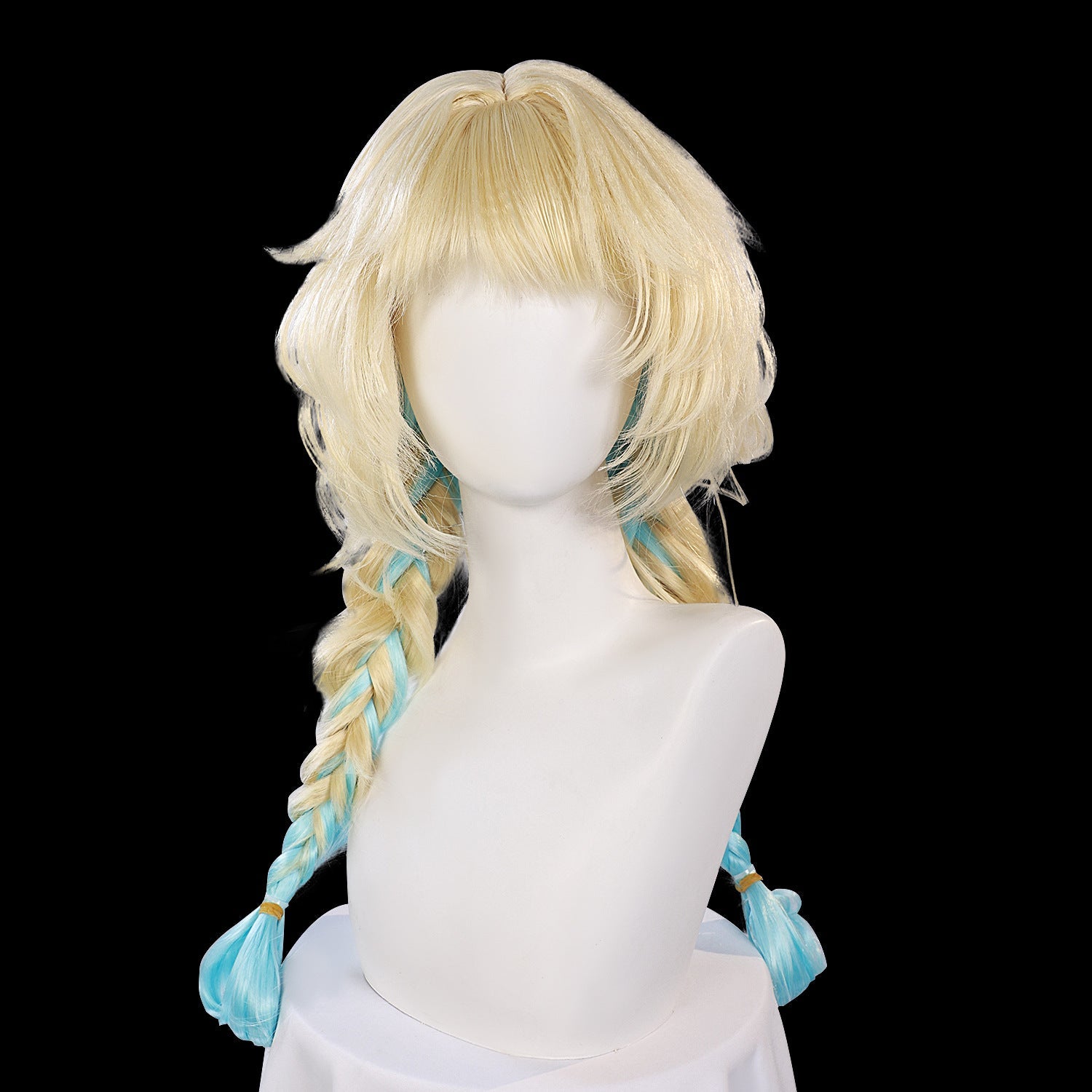 Honor of Kings Collaboration Sanrio Cinnamoroll Cosplay Costume-Big-eared Dog's Mengyao Wig (Hair Network)-one size fits all-Free Shipping Leatheretro