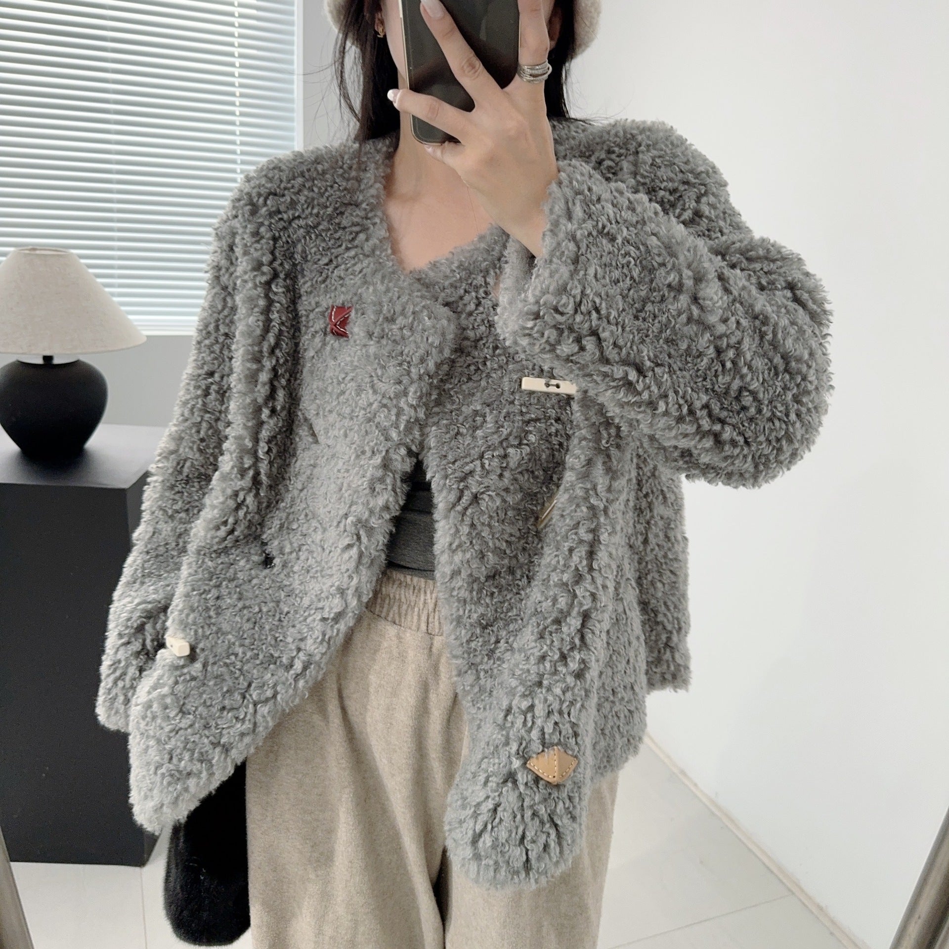 Fashion Faux Fur Women Jacket Coats