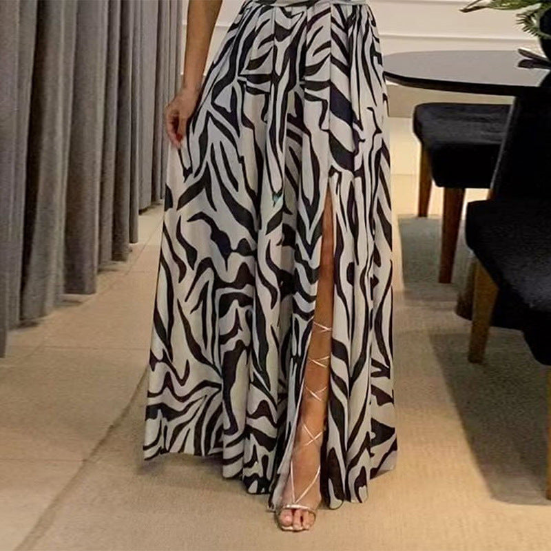 Sexy One Shoulder Sleeveless Long Dresses