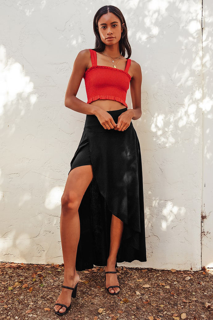 Fashion Ruffled Irregular Summer Skirts