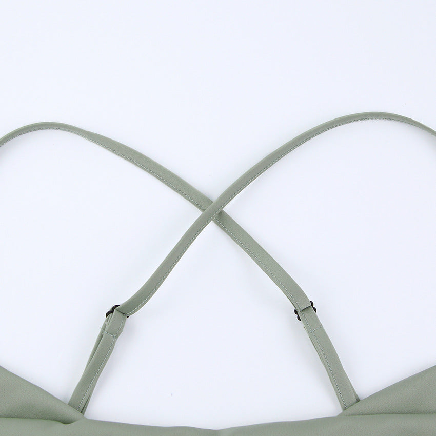 Sexy Satin Backless Long Sleeveless Party Dresses-Dresses-Free Shipping at meselling99