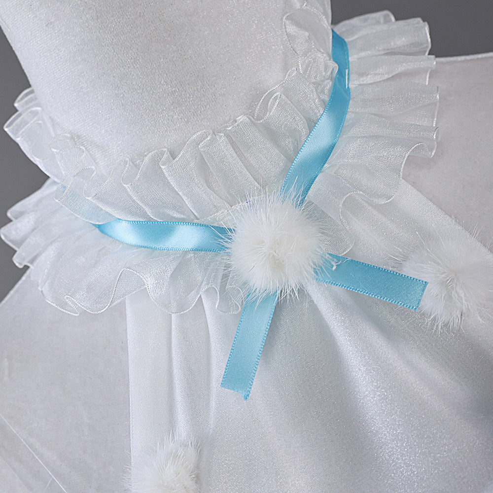 Honor of Kings Collaboration Sanrio Cinnamoroll Cosplay Costume-Big-eared Dog's Mengyao Clothing + Accessories-XS-Free Shipping Leatheretro