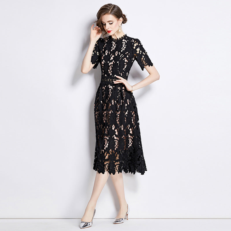 Luxury Fashion A Line Black Party Dresses