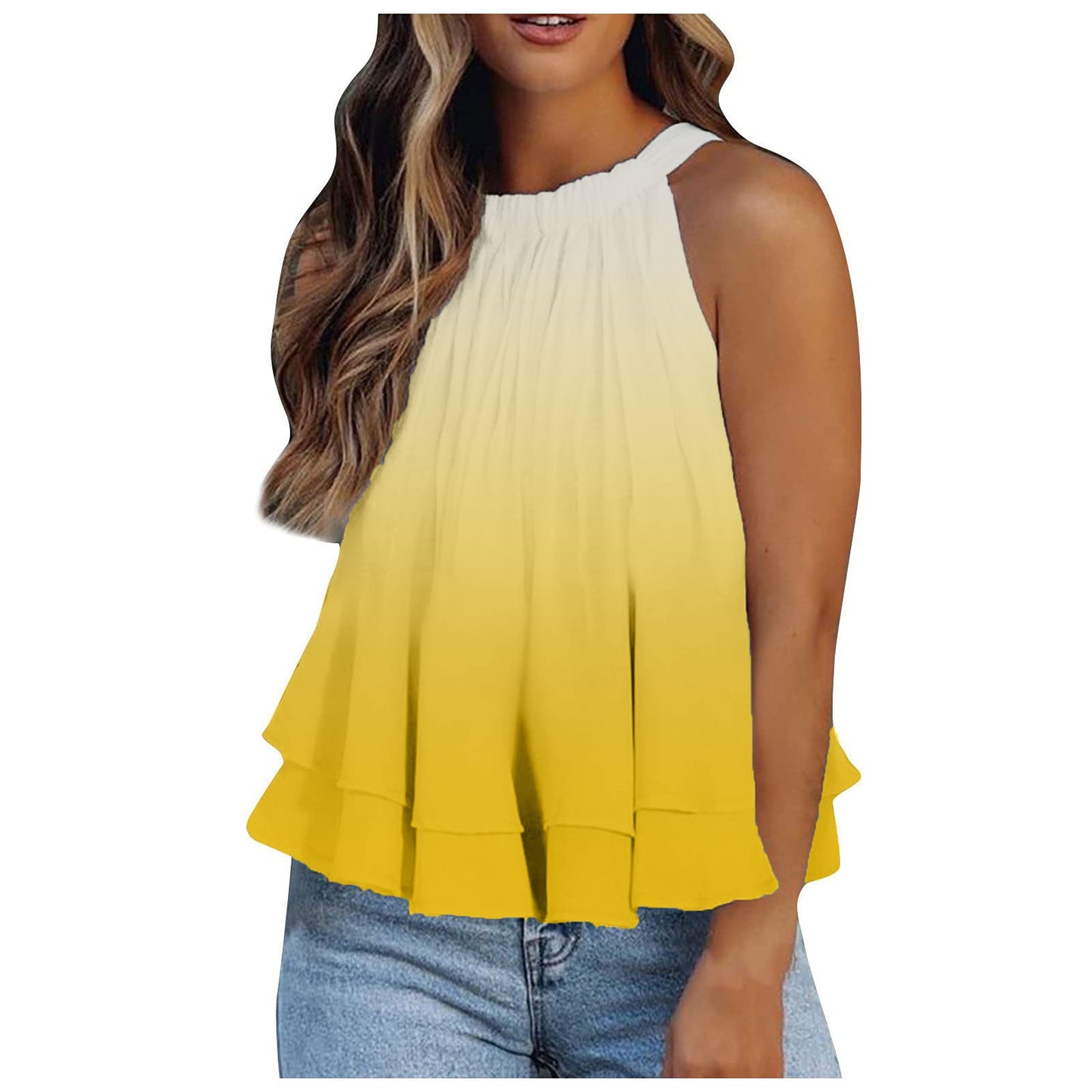 Sexy Halter Sleeveless Summer Tops