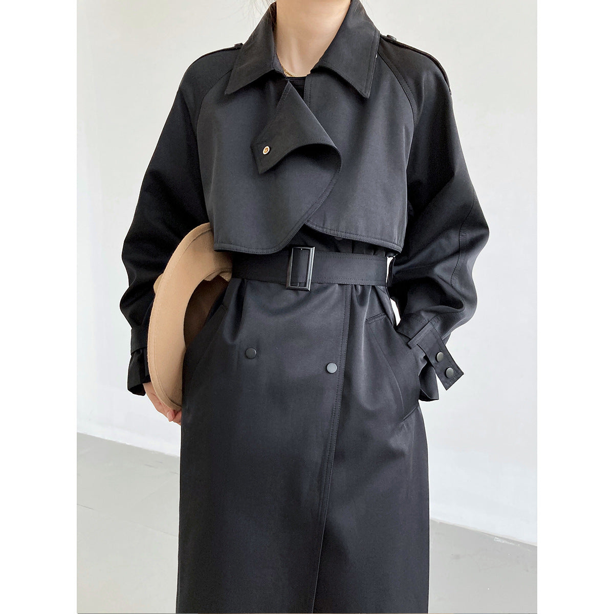 Luxury Designed Fall Long Trench Coats
