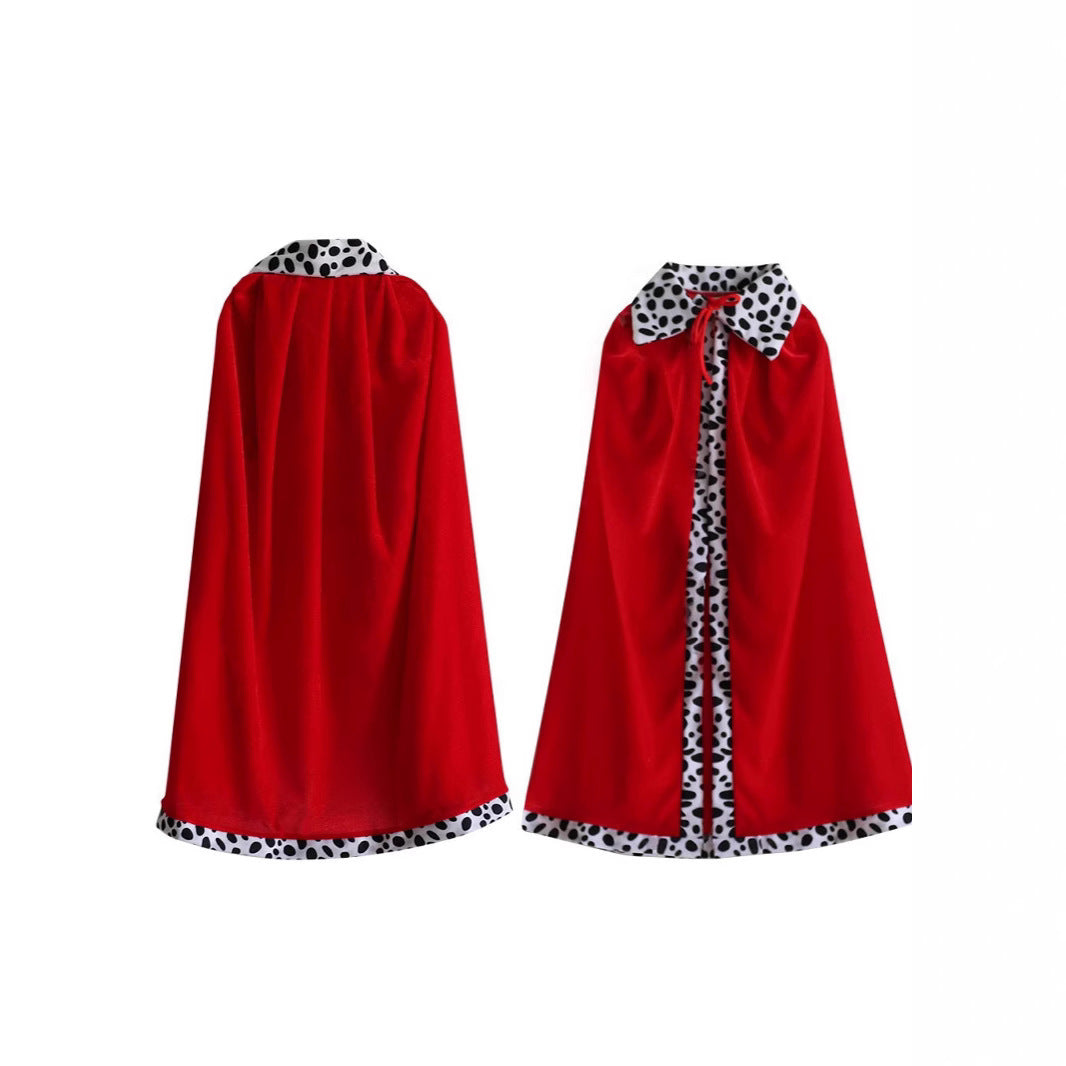 Halloween King Cape Costume for Kids & Adults