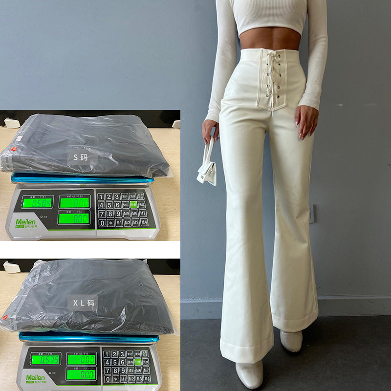 Sexy High Waist Trumpet Long Pants