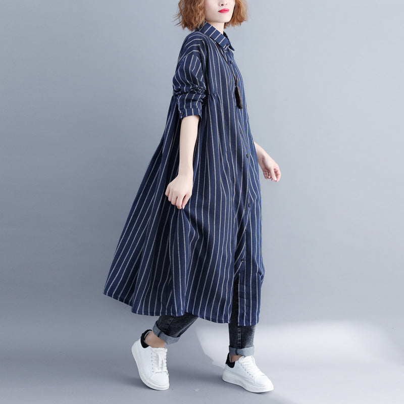 Fashion Linen Plu Ssizes Fall Shirts Coats-Coats & Jackets-Free Shipping at meselling99