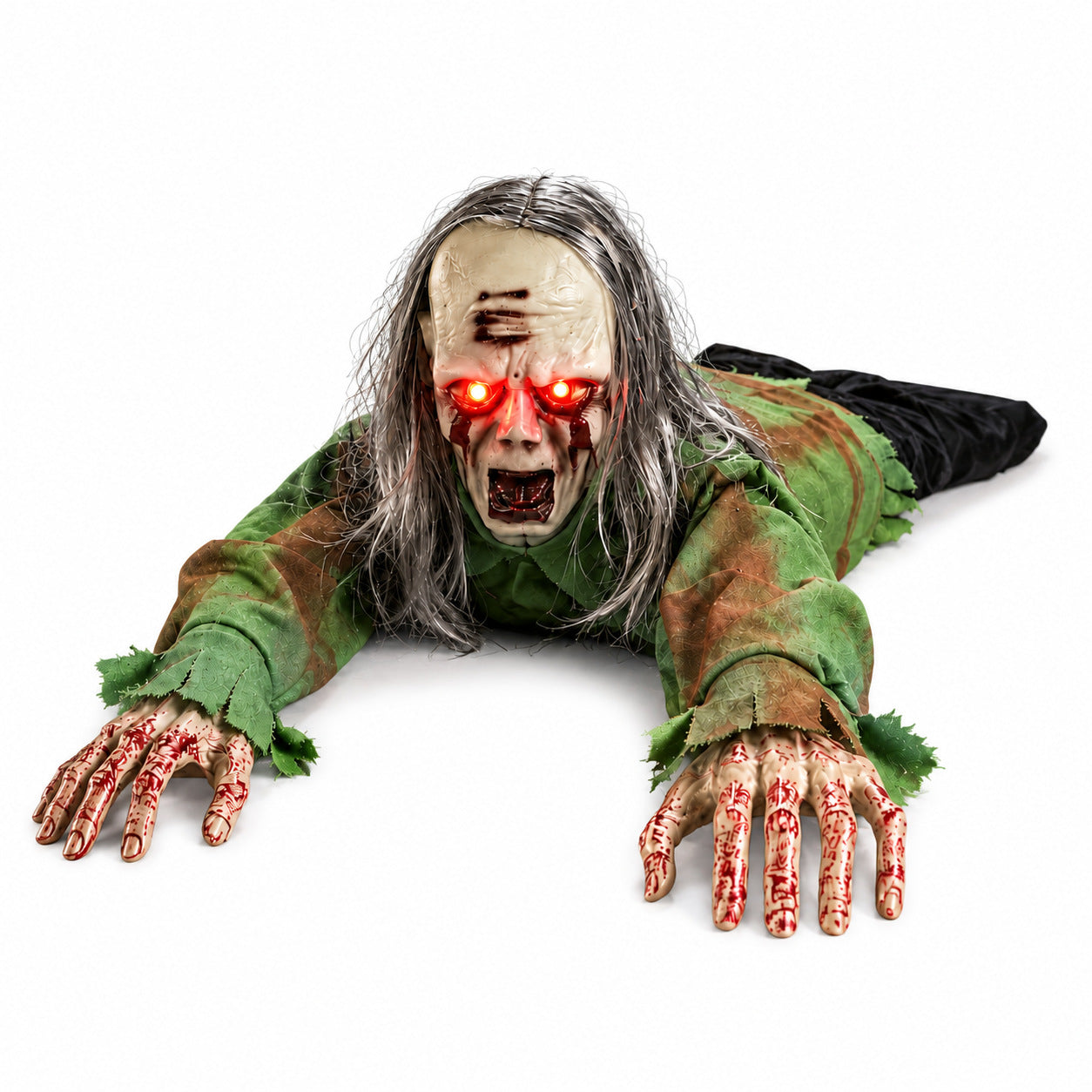 Voice-Activated Crawling Ghost Halloween Prop