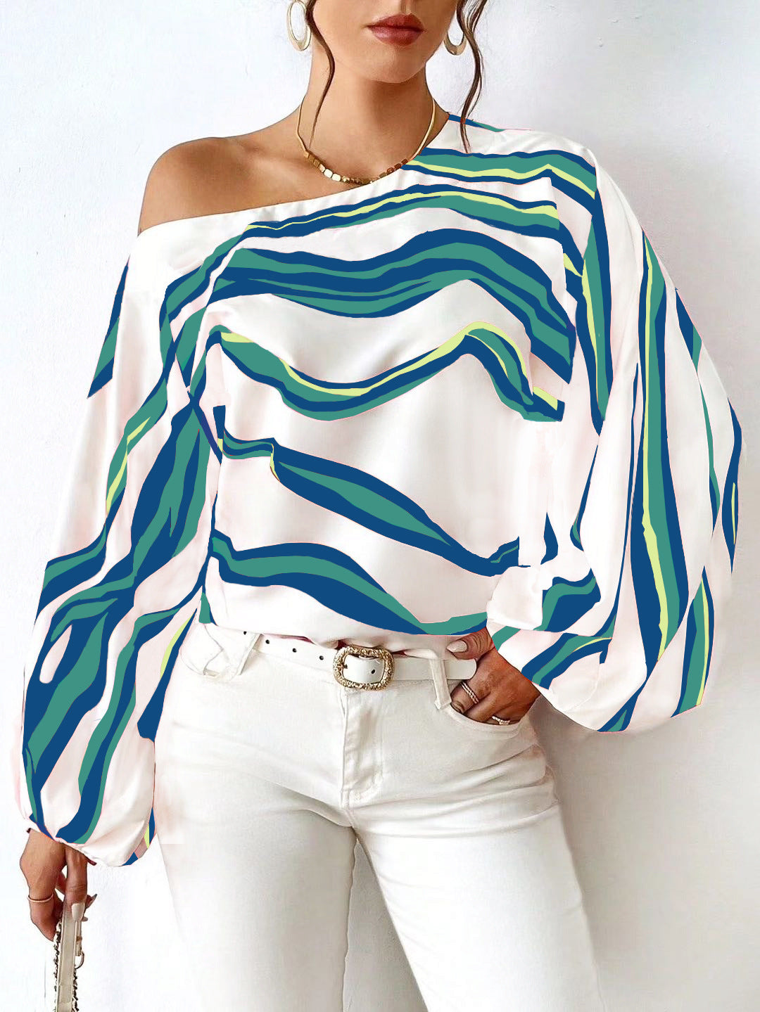 Casual Off The Shoulder Summer Blouses