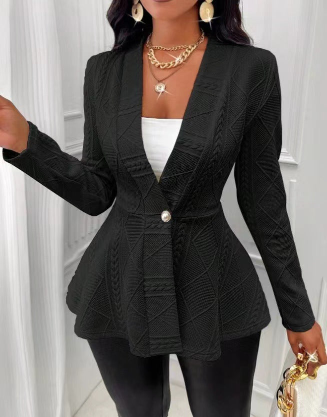 Fashion Knitted Jacket Coats