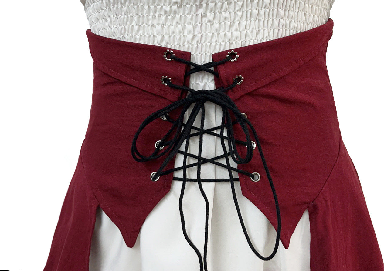 Renaissance Pirate Shirt - Medieval Halloween Costume Blouse for Women