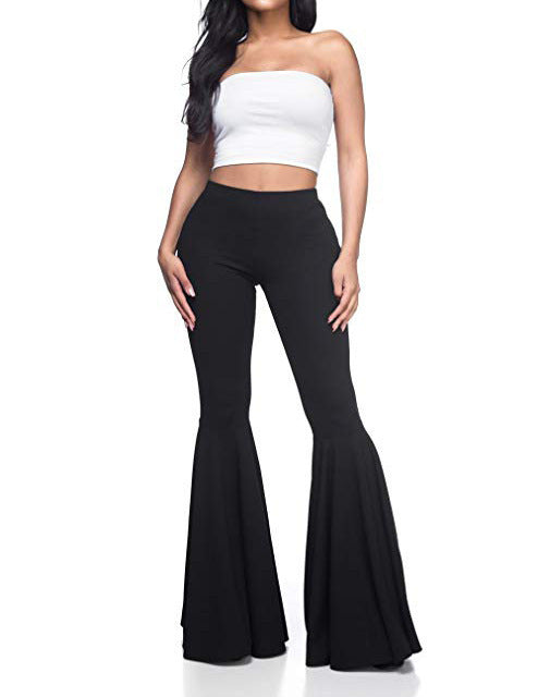 Sexy High Waist Mermaid Flare Pants