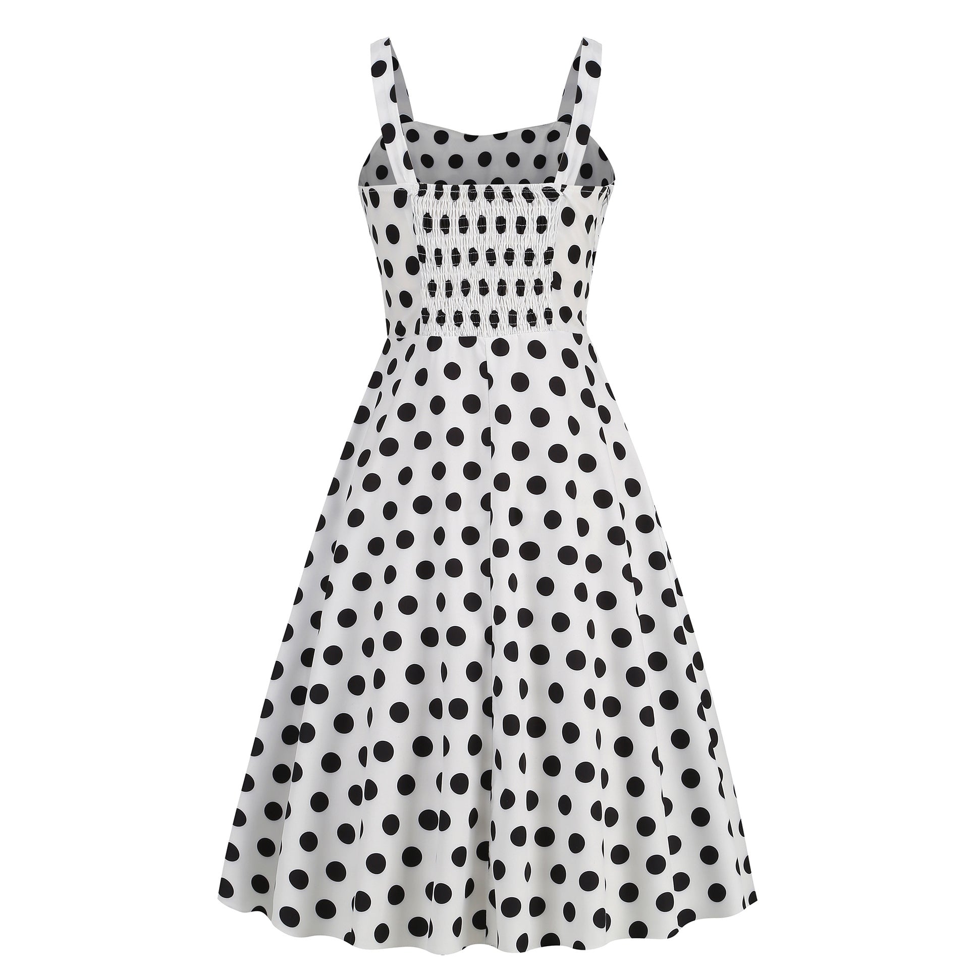 Summer Floral Sundress for Women - Slim Fit Strappy Dress with Cute Print