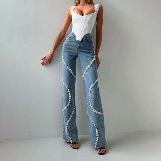 Designed Casual Women Jeans